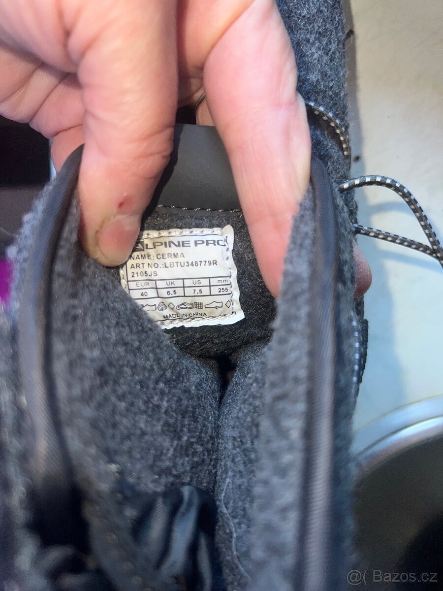 Dámské zimní boty vel 40 - 5