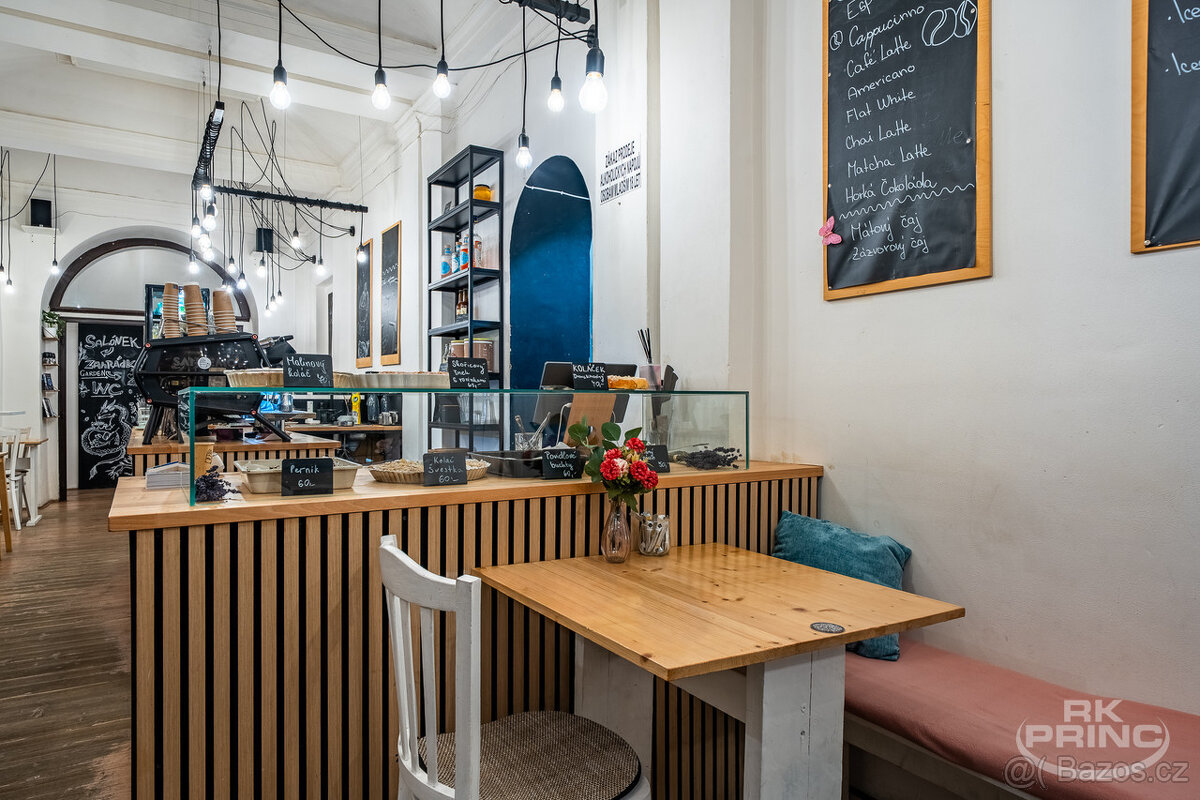 Pronájem, kompletně vybavené kavárny / bistra – Štítného, Pr - 5