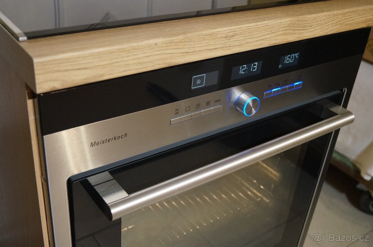 Trouba nerezová Siemens HB36AU560, lyžiny - 5