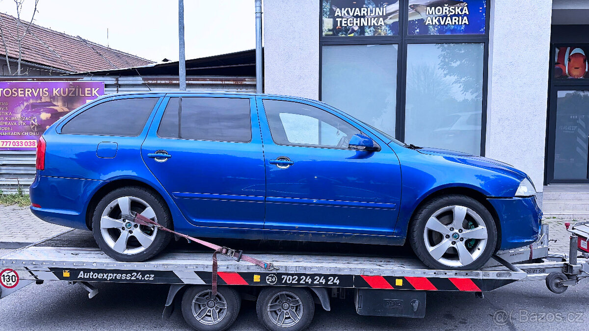 Vůz na náhradní díly Škoda Octavia 2 RS kombi 2006 BWA GVT L - 5