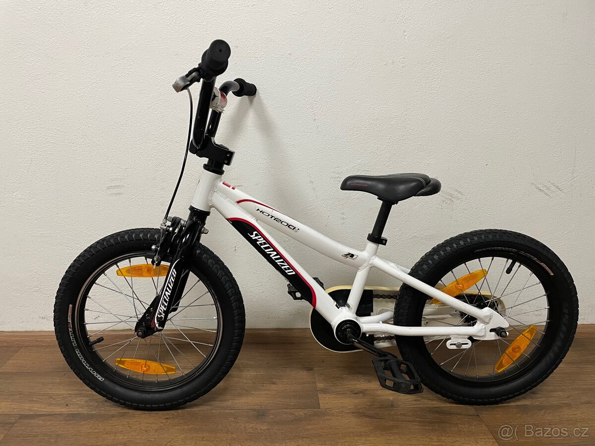 Dětské kolo Specialized Hotrock 16” bílé - 5