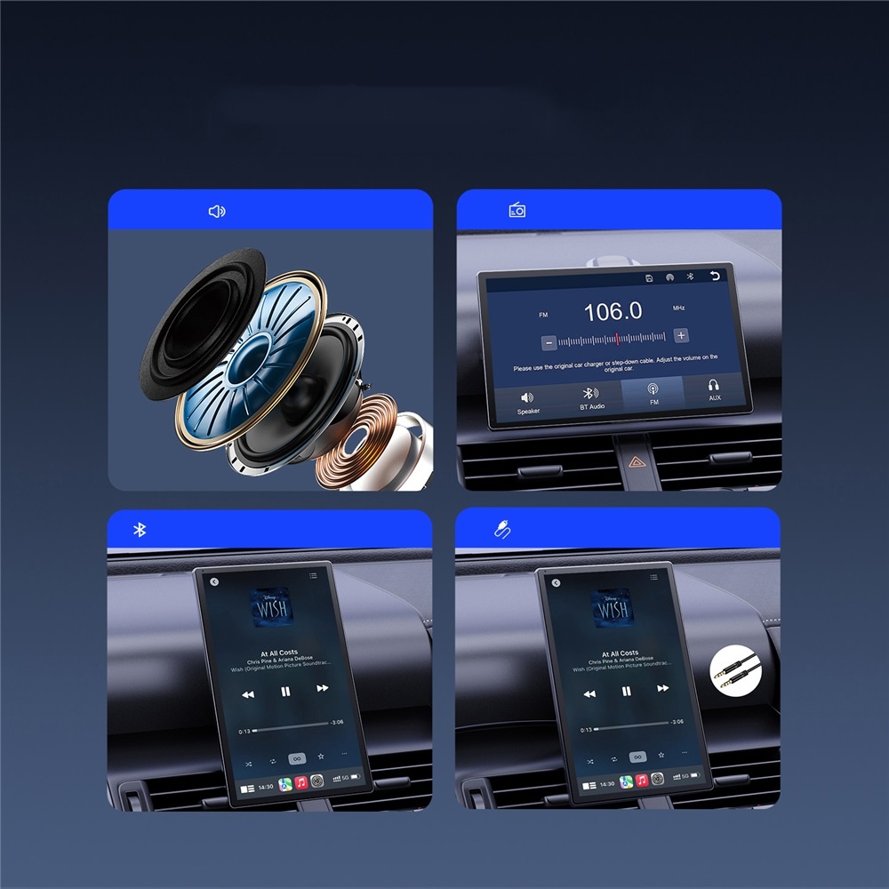 CAR PLAY, android auto 9" - NOVÉ- SLEVA 1.000,-Kč - 5