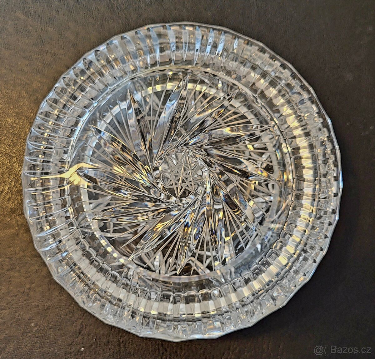 Broušená miska s poklopem, PERFEKTNÍ STAV - 5