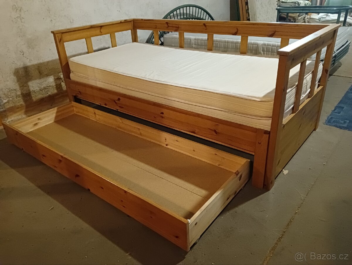 Kanape,postel 90 i 180 /200cm dovoz z Alp, rezervace Praha - 5