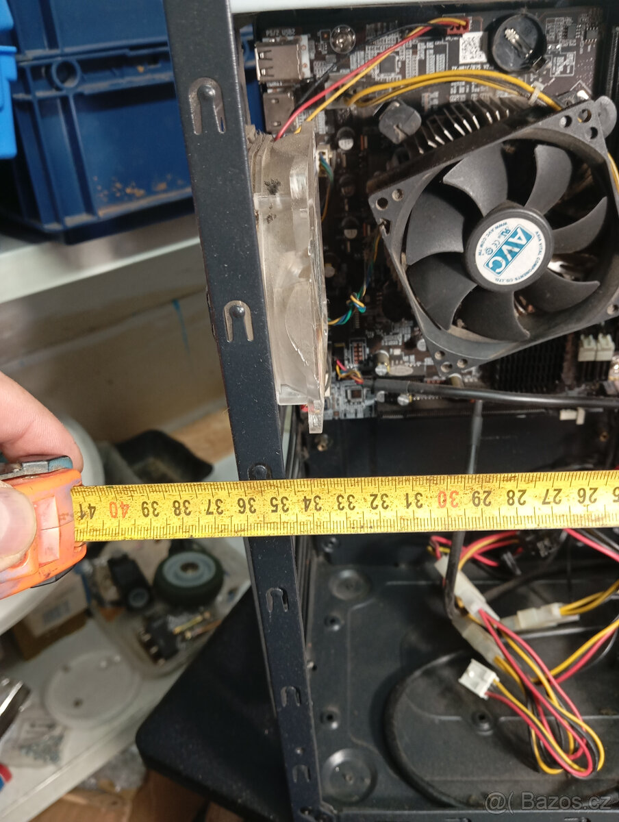 PC skříň Micro ATX + zdroj 400W + LG DVD GH20NS10 - 5