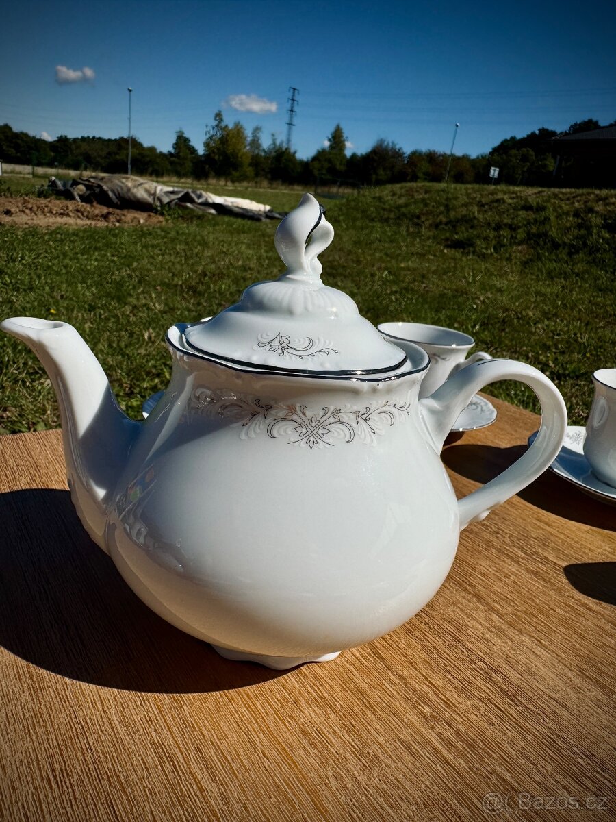 Čajová souprava Thun Constance – porcelán Bohemia Original - 5