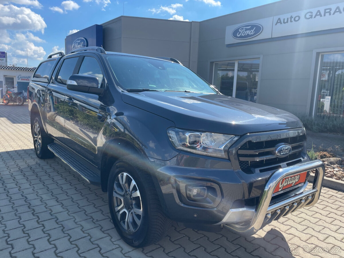 Ford Ranger 2.0 EcoBlue WildTrak ČR 1.majitel - 5