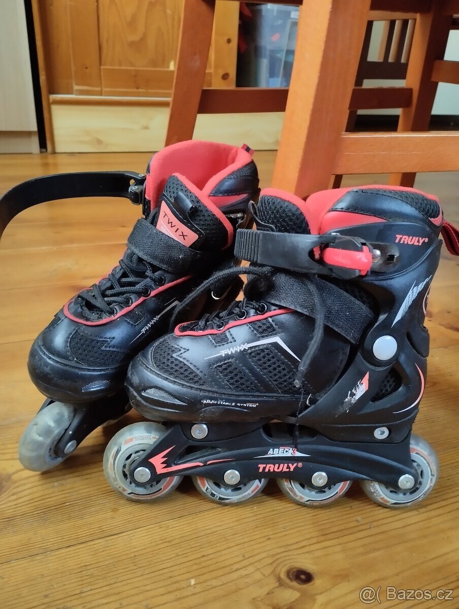 Dětské brusle lední/ in line vel.30-33 - 5
