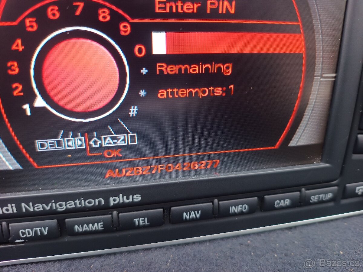 Rádio RNS-E Audi navigation plus - 5