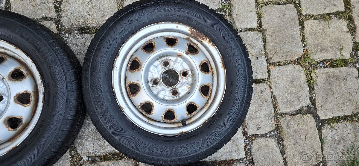 Disky Felicia /Favorit 4,5 x13, 165/70/13 - můžu poslat - 5