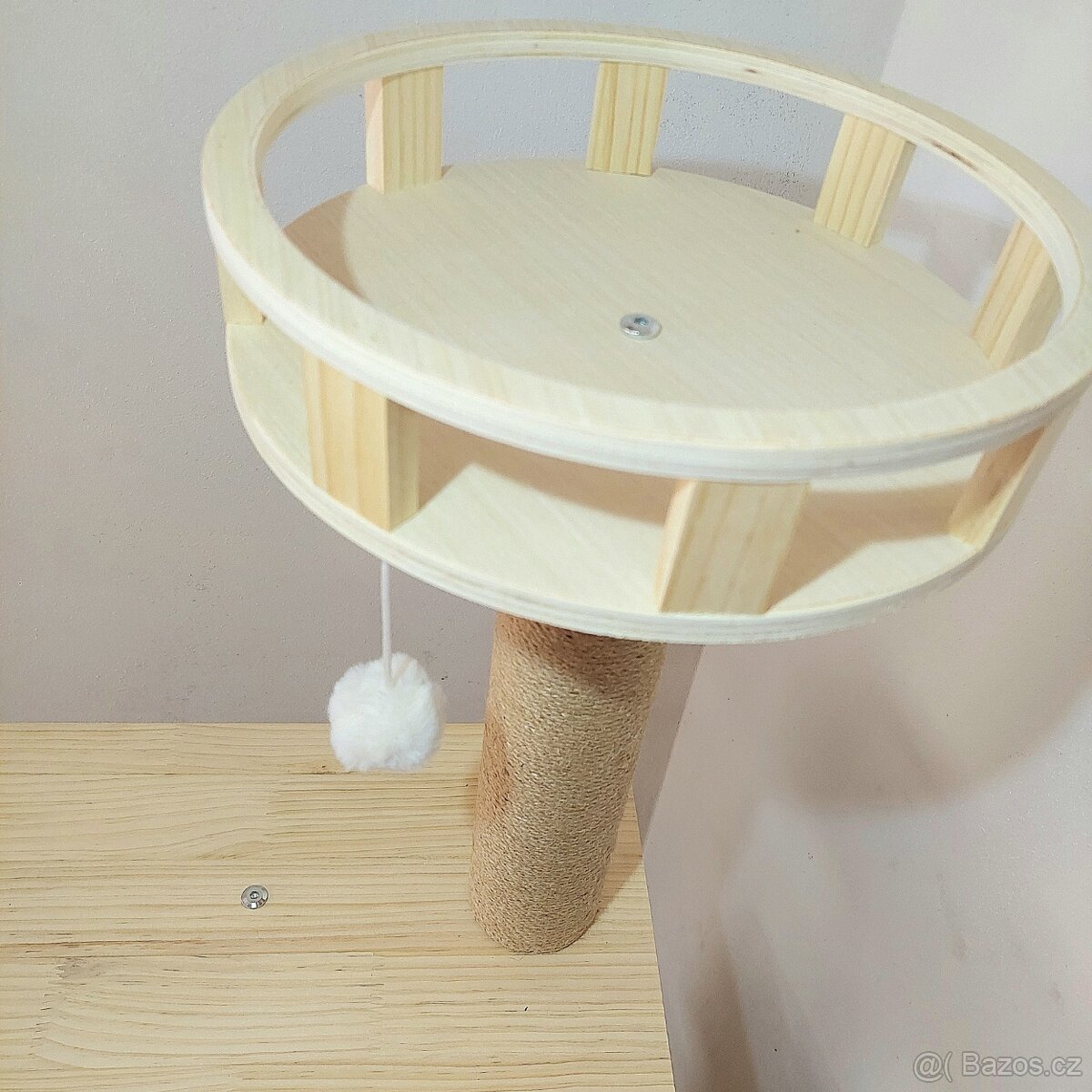 Škrabadlo pro kočky 159 cm, průměr sloupků 8 cm - nové - 5