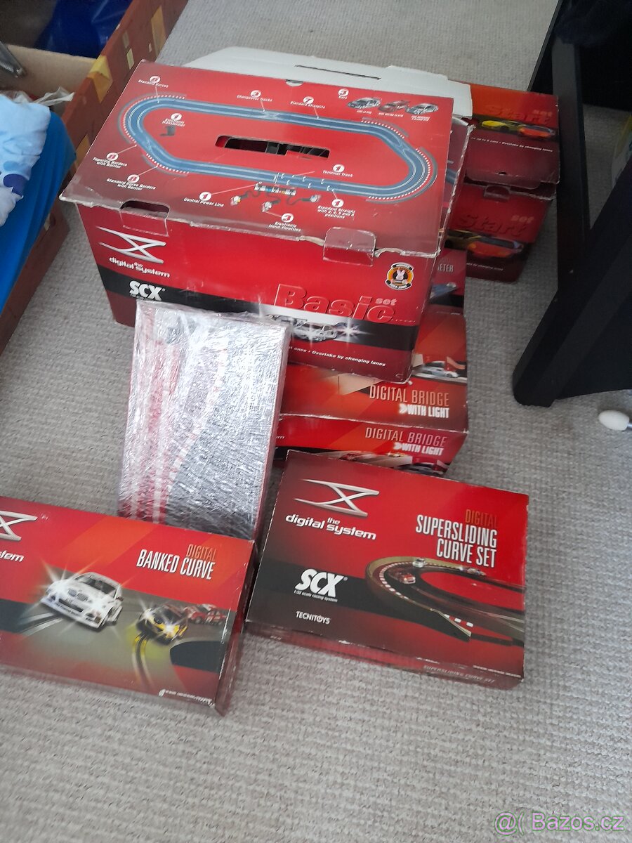 Scx digitální autodráha,velký set - 5