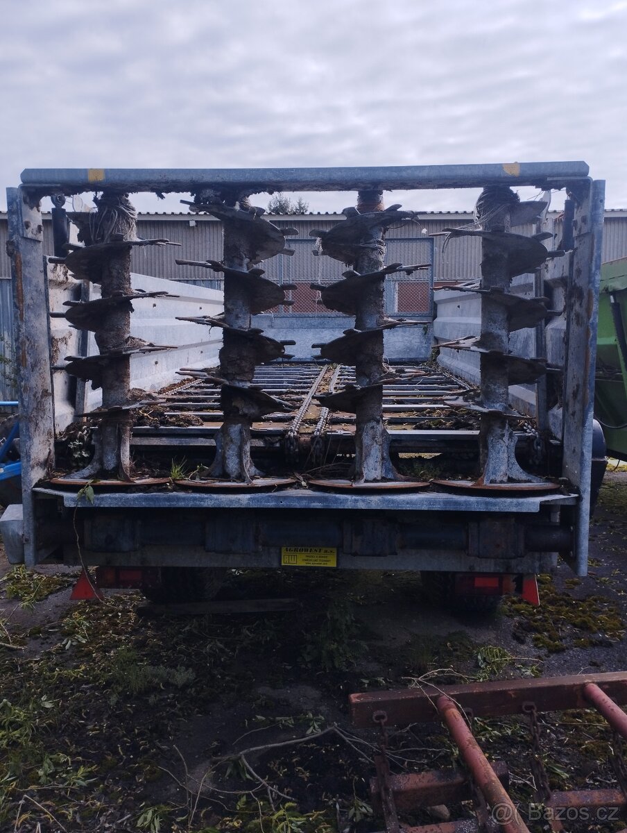 Rozmetadlo hnoje Cynkomet N-221/3-1. - 5