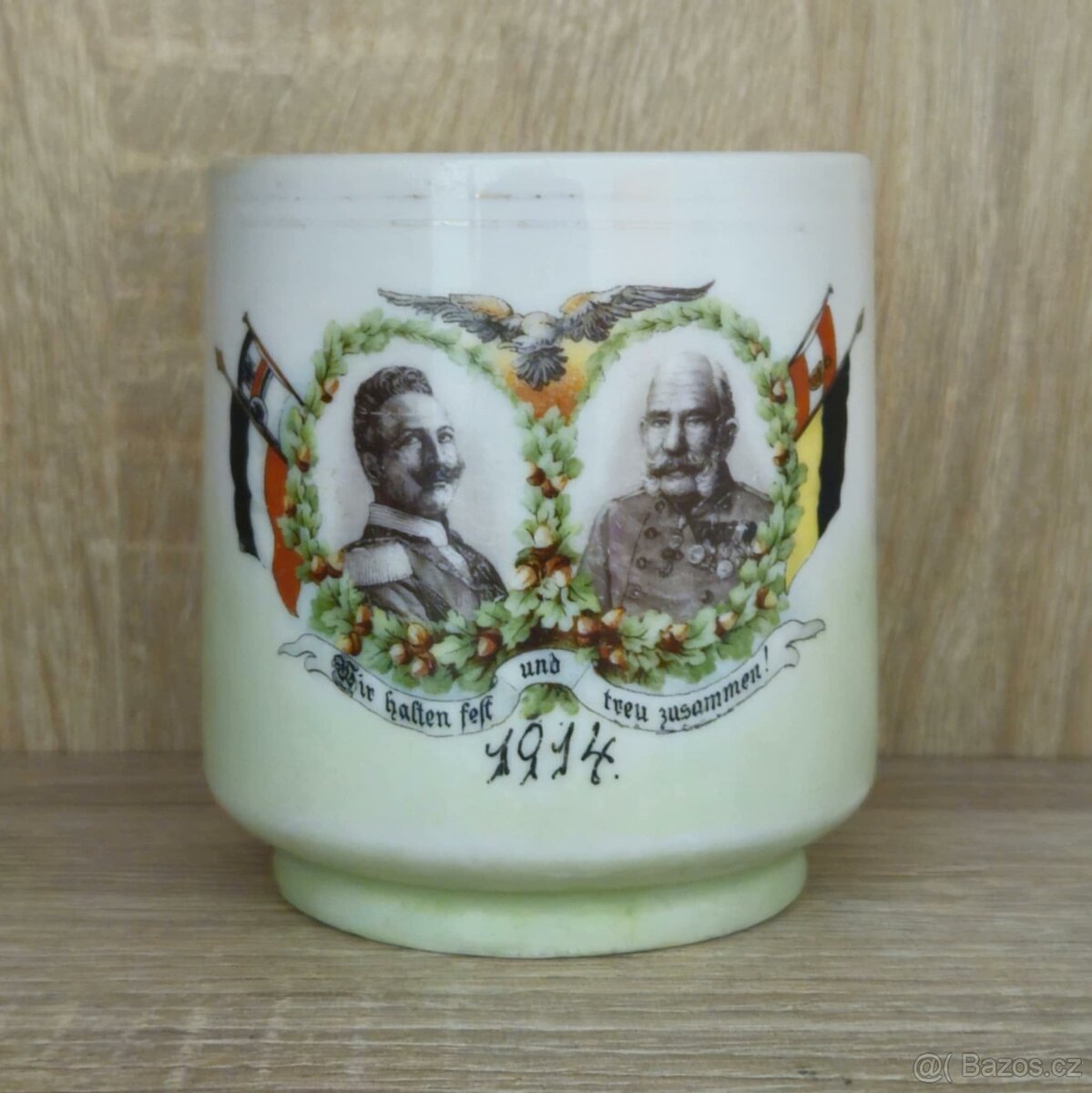 WW1- PORCELANOVÝ HRNEK - FRANZ JOSEF - 5