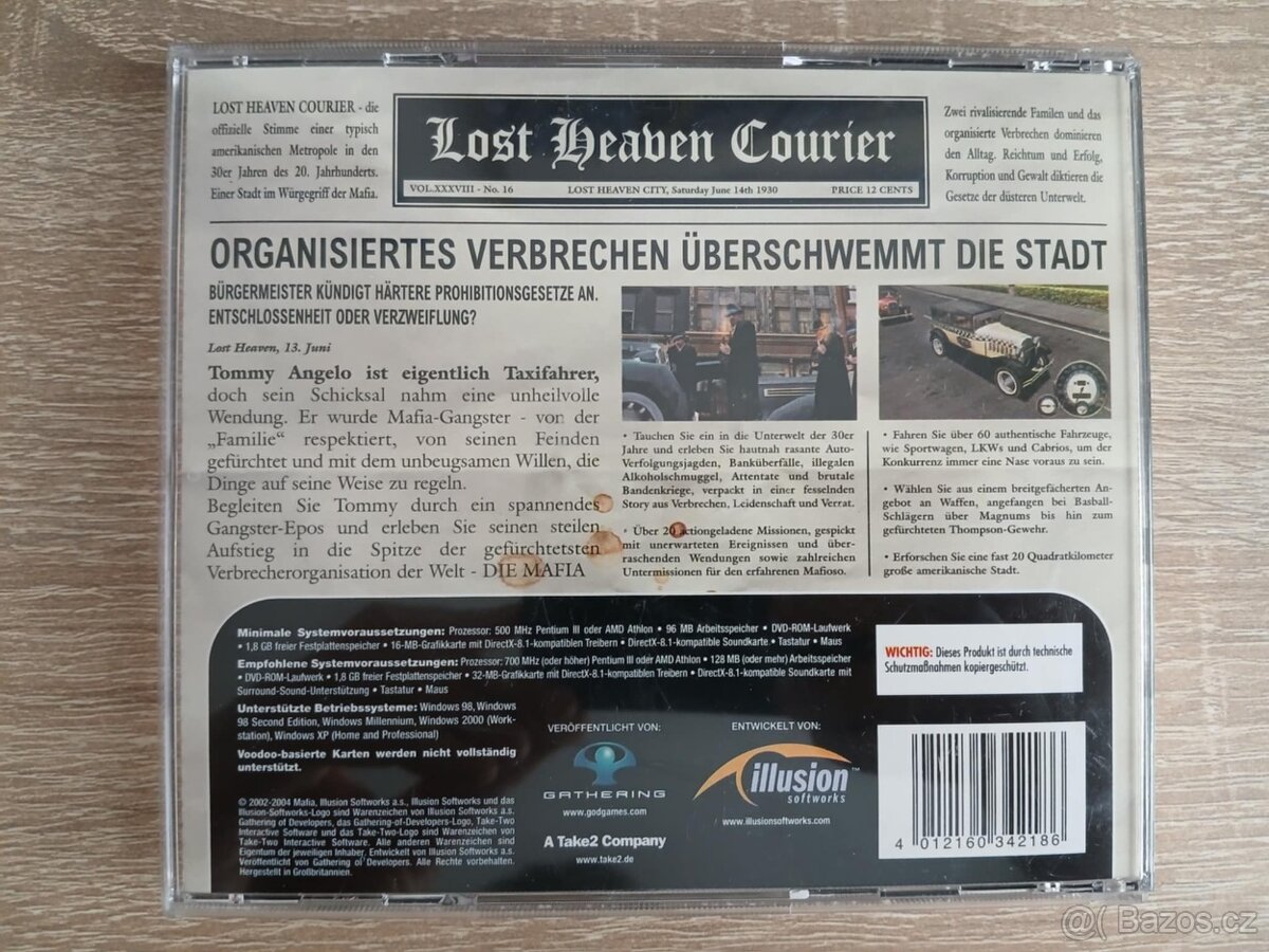 PC hra Mafia 1 Box (německá verze) - 5