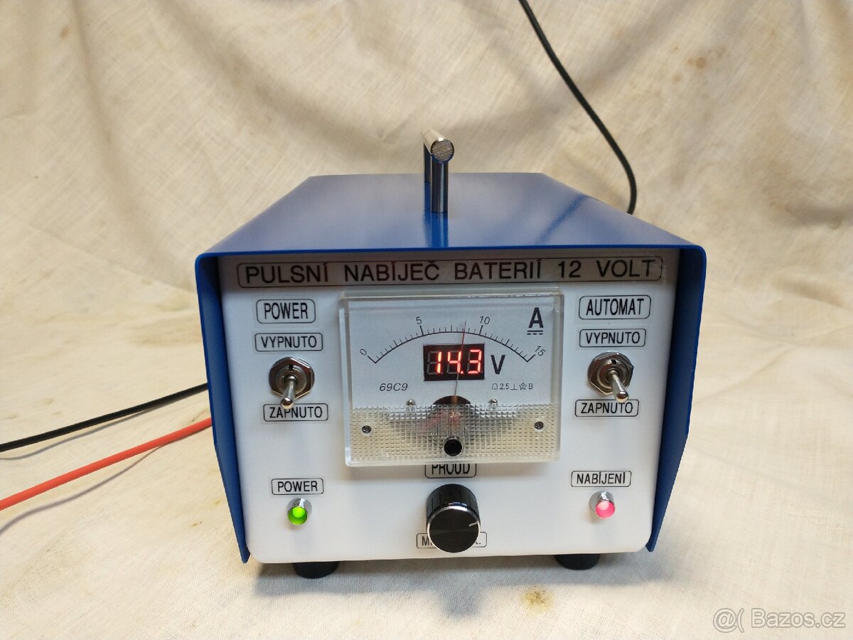 Nabíječka autobaterií 12V 15 ampér - 5