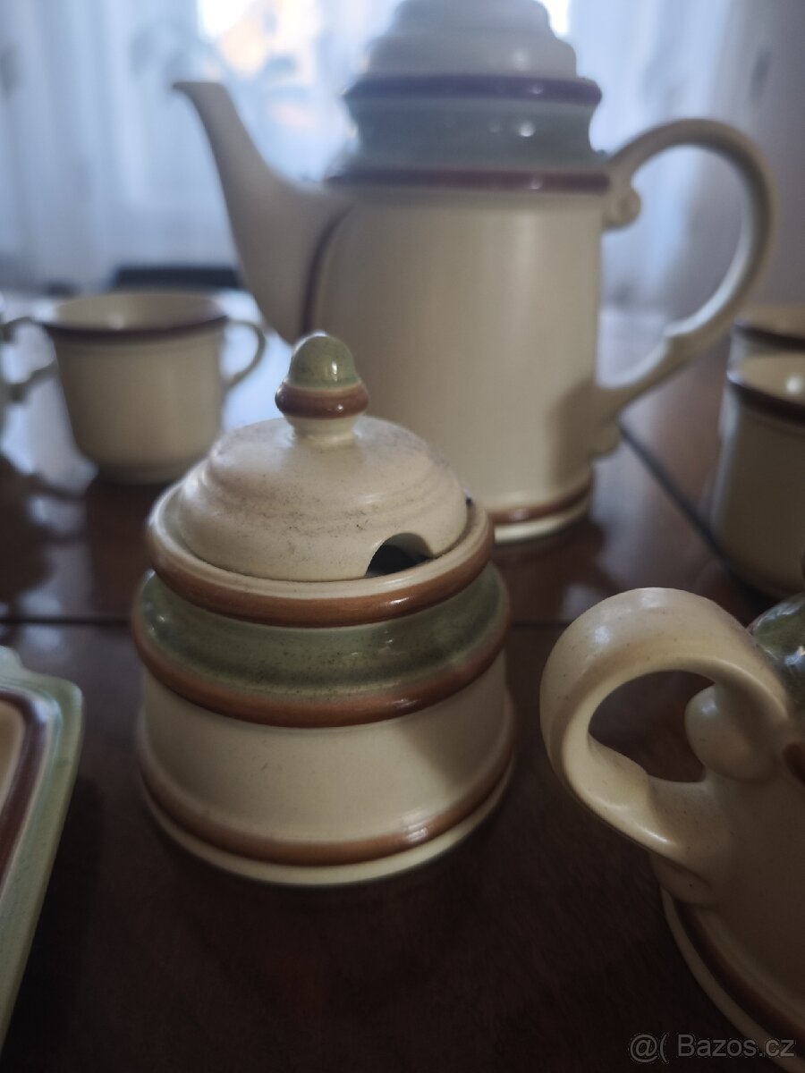 Starožitný kávový servis - 5