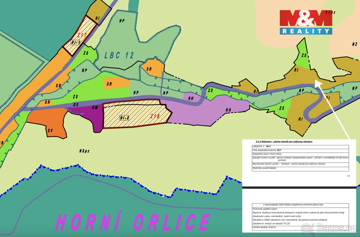 Prodej pozemku, 424 m², Červená Voda - 5
