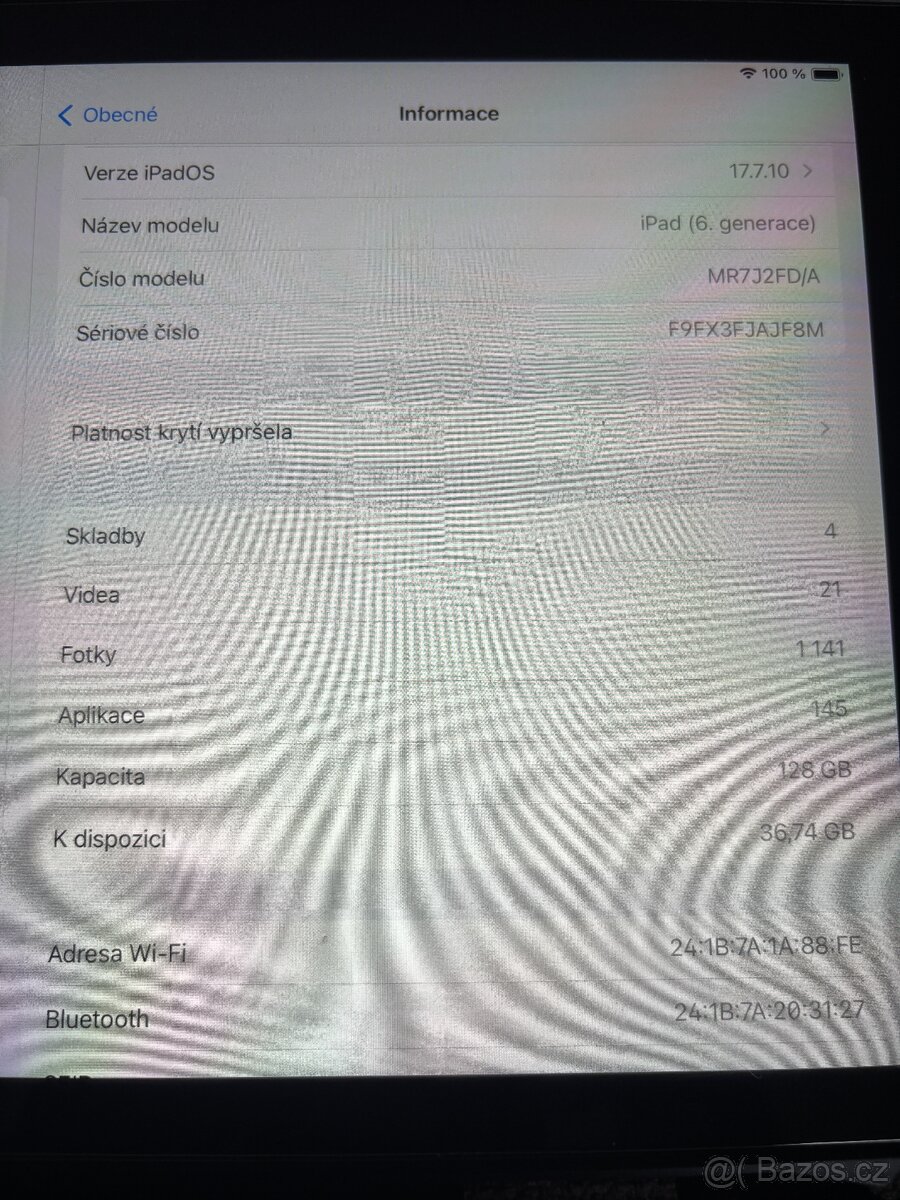 Apple iPad 128GB Wi-Fi + Apple pencil - 5