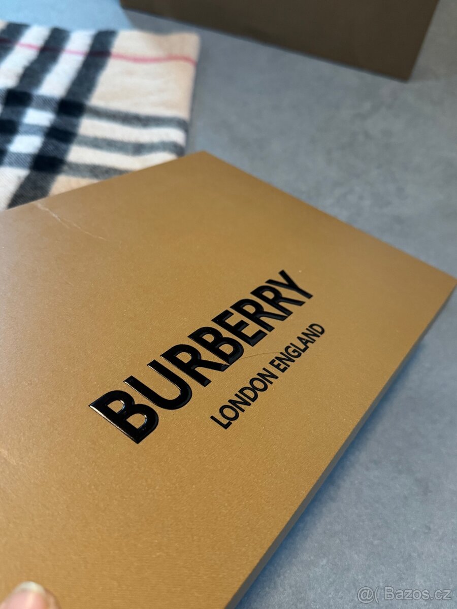 Burberry kašmírová šála - 5