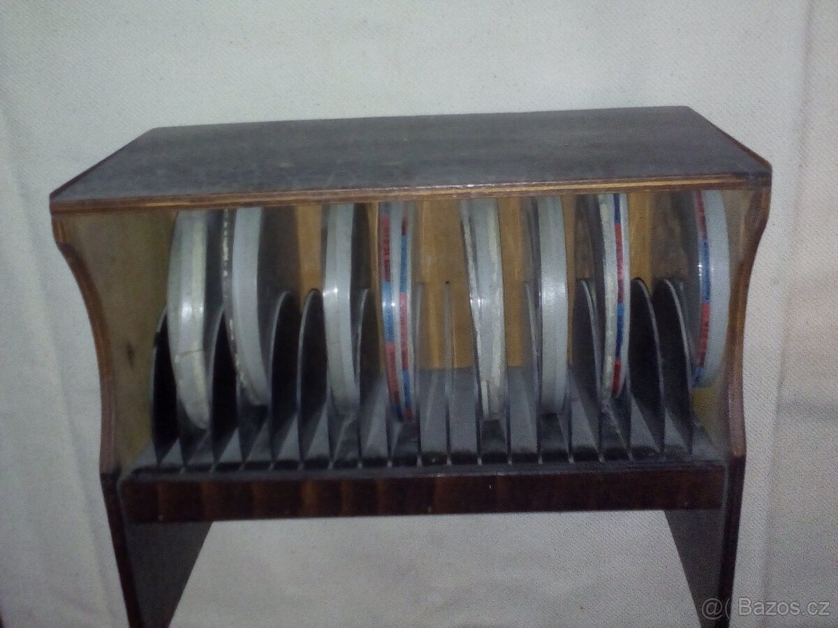 magnetofon Tesla B56 + stojánek na magnetofon.pásky - 5