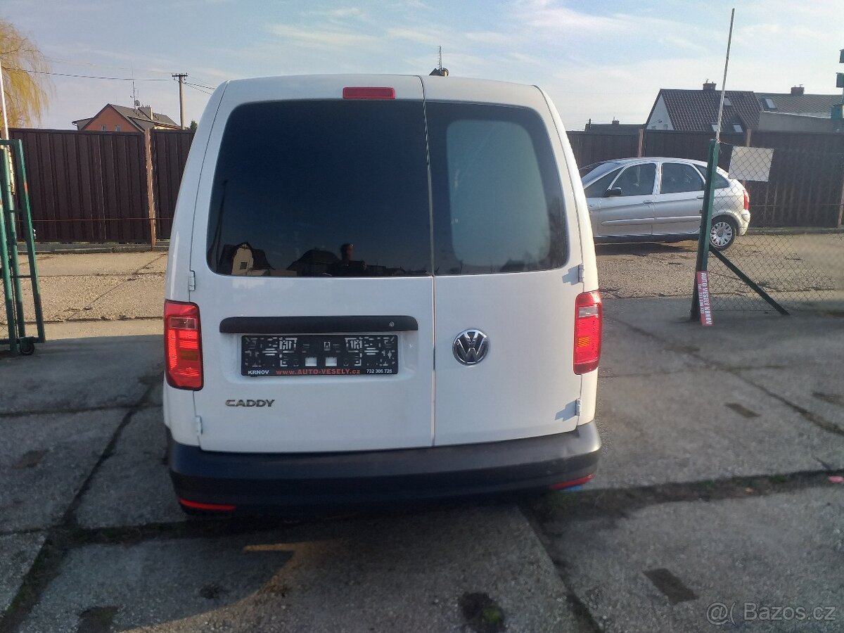 VW CADDY 2,0 TDi,KLIMA,ESP,ABS,ČR,SERVISKA - 5