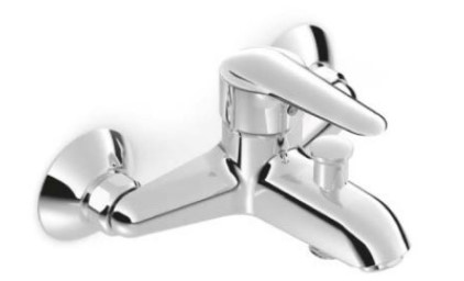 nástěnná vanová + umyvadlová baterie - JIKA - 5