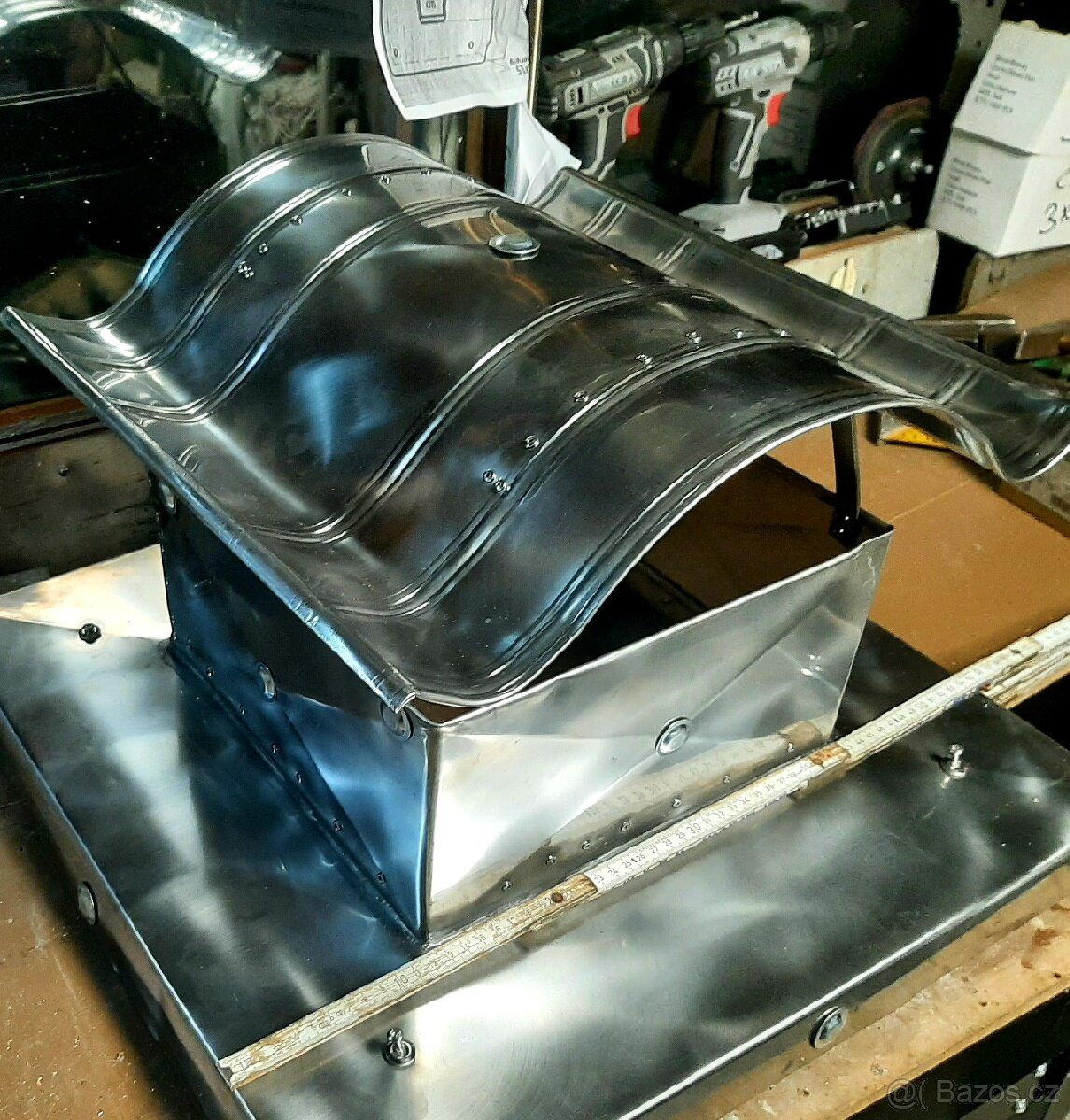 STŘÍŠKA NA KOMÍN NAPOLEON Nerez, pozink, měď.. - 5