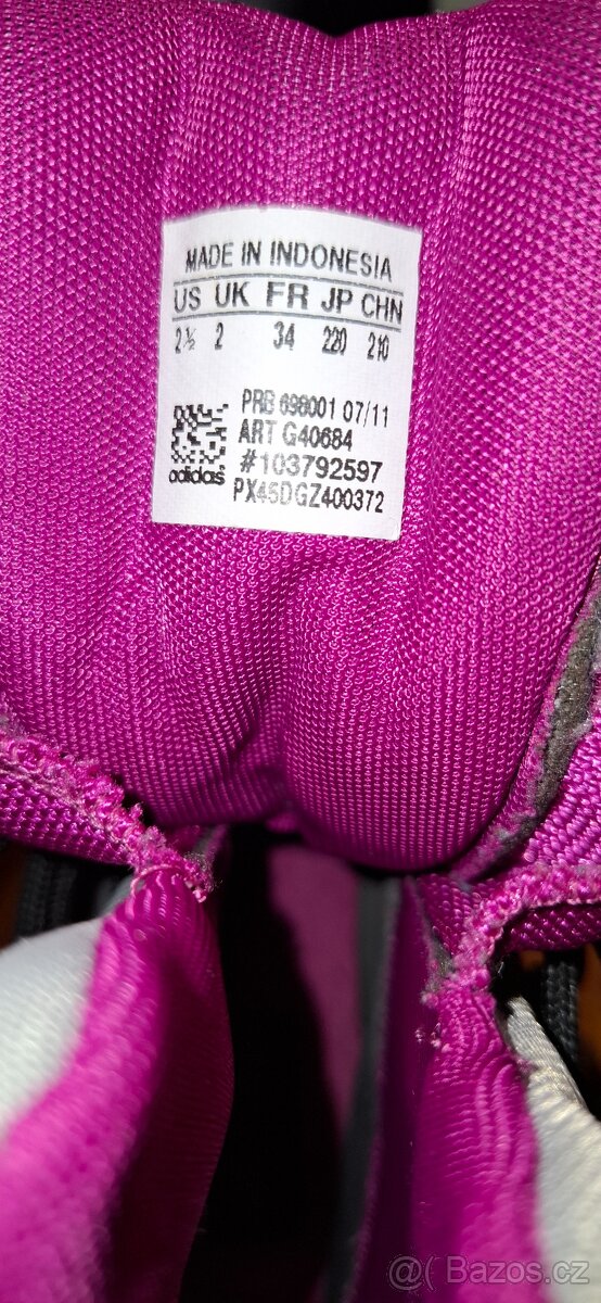 Vysoké zimní boty Adidas, vel.34 - 5