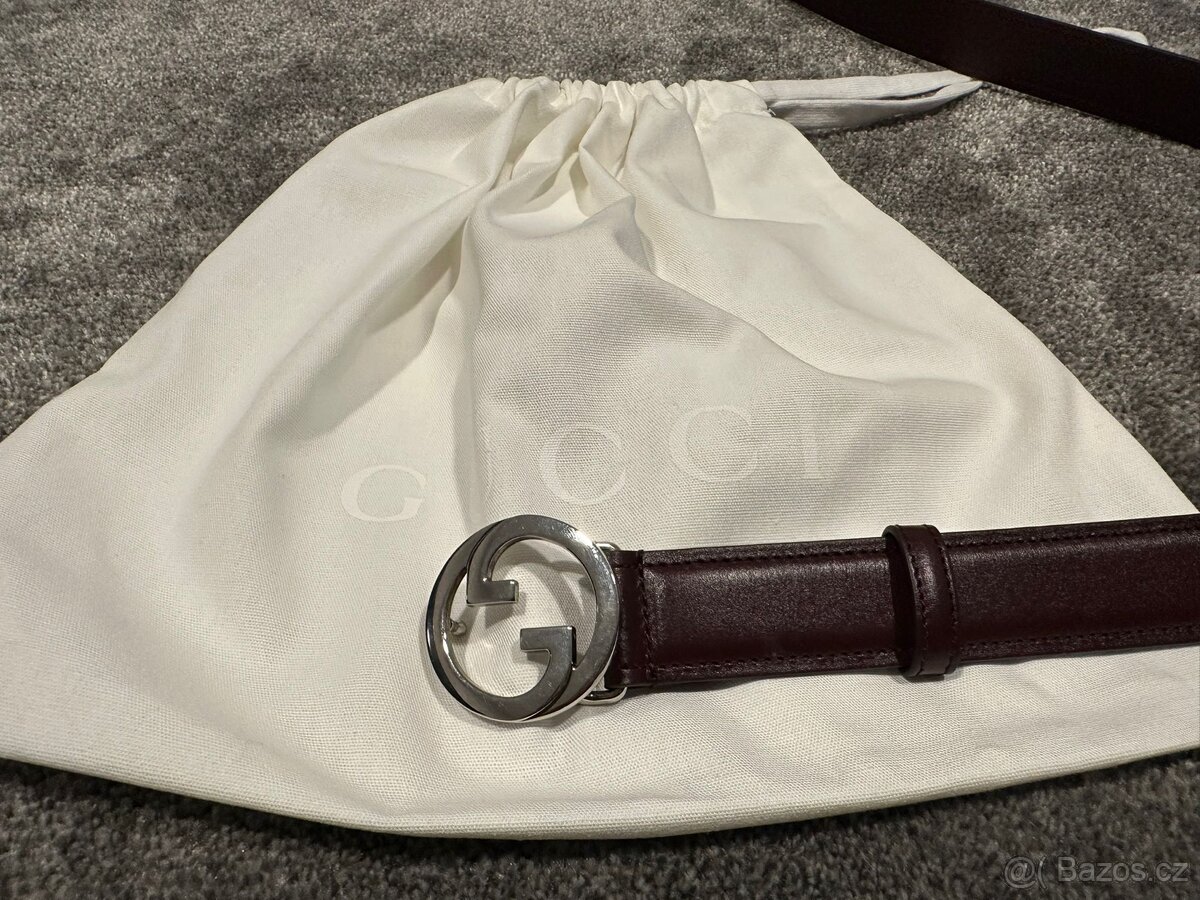 Pánský Gucci pásek 100cm - 5