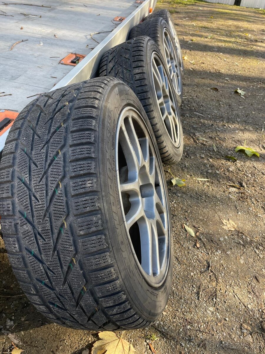Enkei alu kola zimní pneu 235/45 R17 - 5