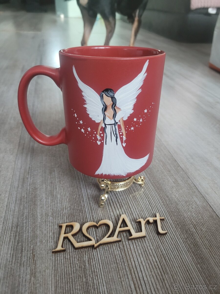 Různé andělské hrnky ,obrázky... - 5