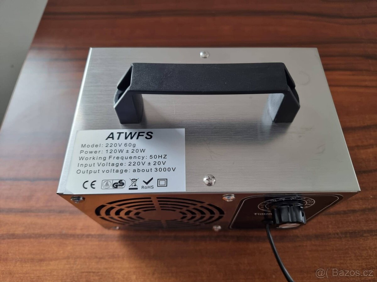 Prodám zcela nový generátor ozonu ATWFS 60g/h - 5