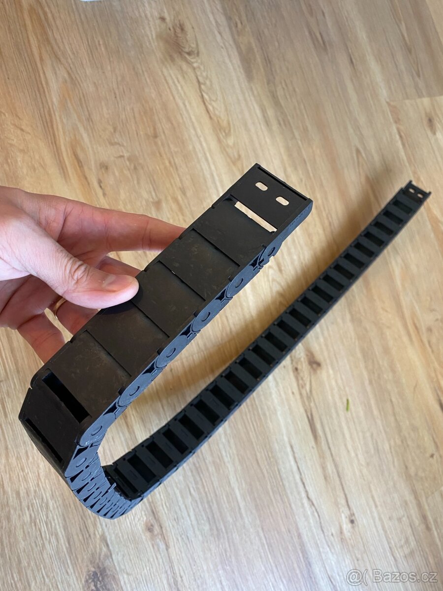 QWORK kabelovy retez 15x30mm, 1m - 5