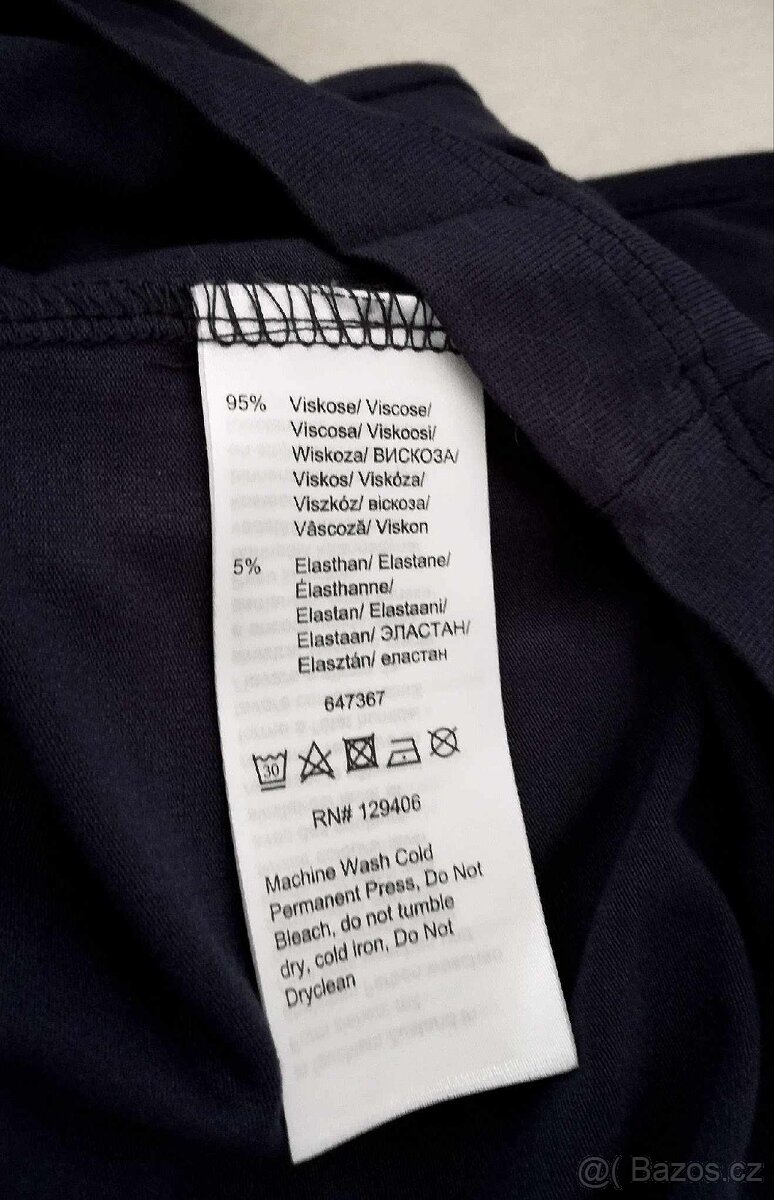 Nové trikotové maxi šaty dámské 52/54 - 5