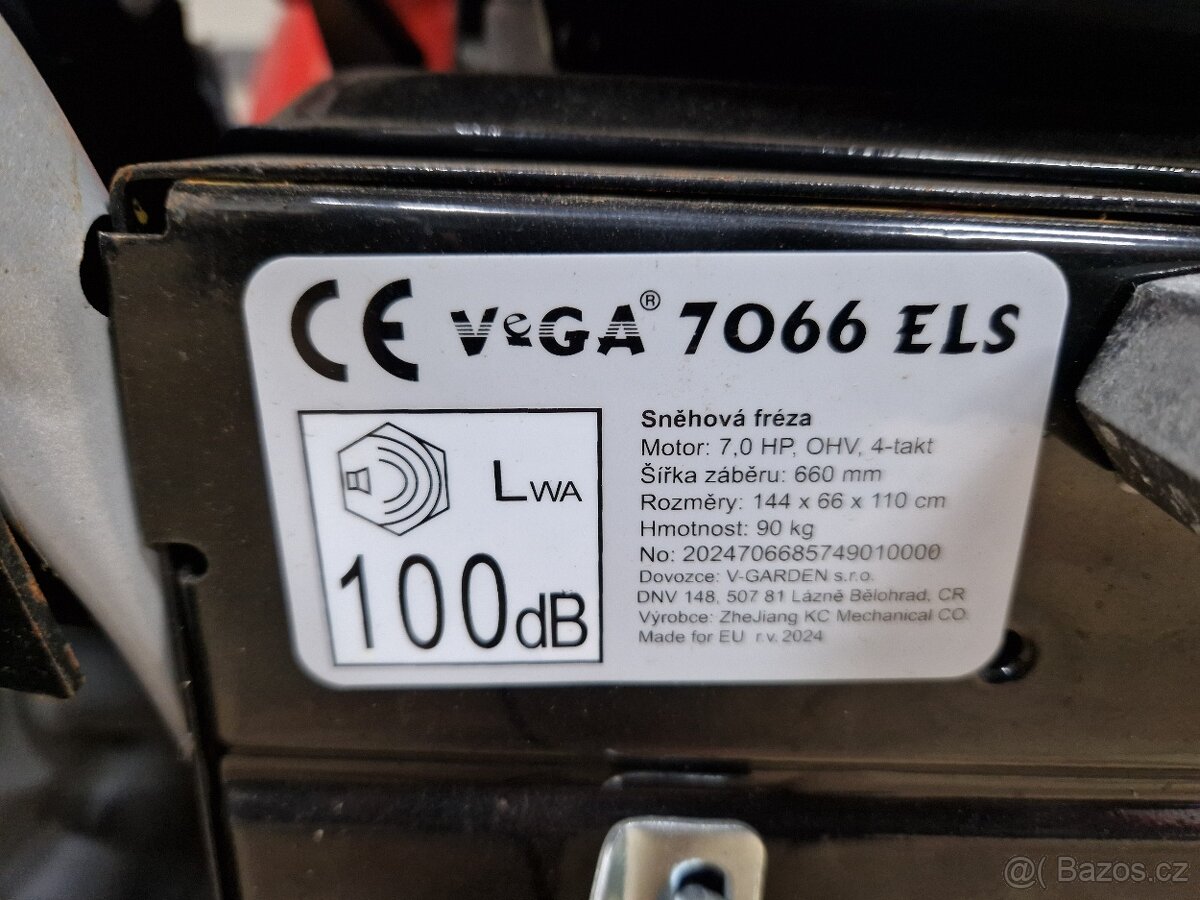 Sněžná fréza Vega 7066 ELS - 5