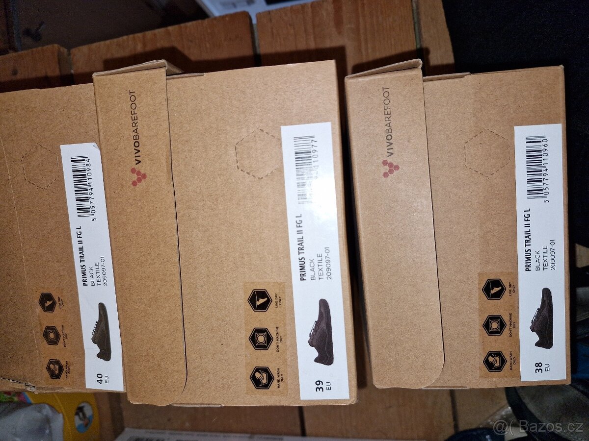 7x barefoot tenisky + papuče, vel. 38,39,40 - 5