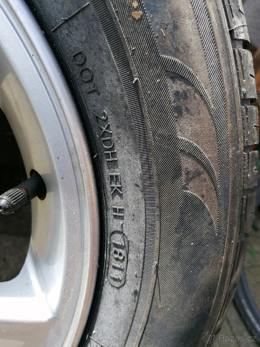 ALU disk + nové pneu - 5