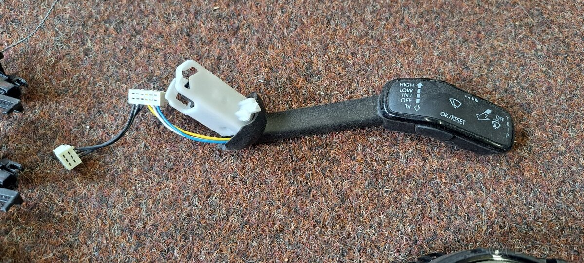 Krouzek pod volant audi vw skoda packa tempomatu - 5