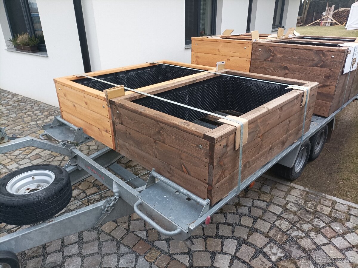 Vyvýšený záhon, květináč, truhlík - 5