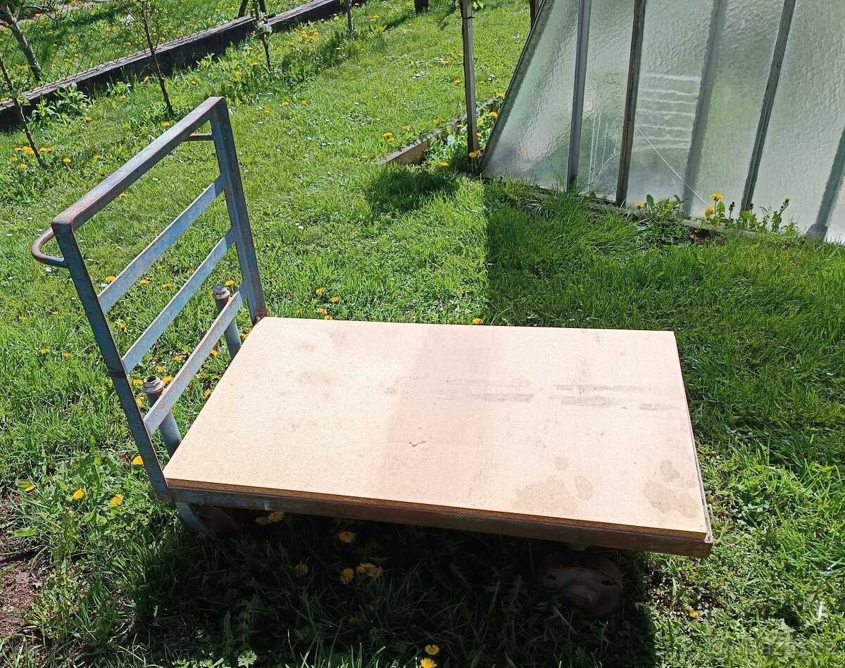 Prodám dílenský vozík na přepravu materiálu , - 5