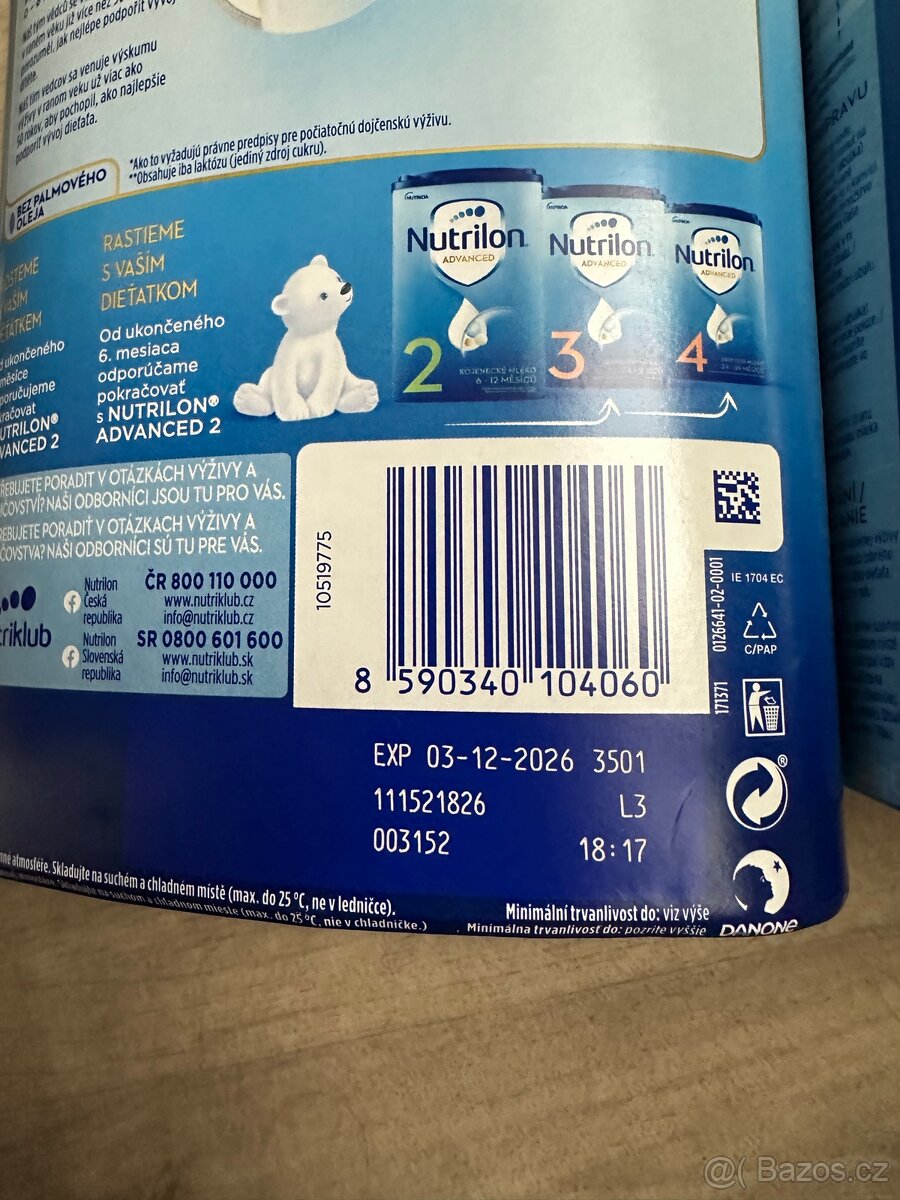 Nutrilon 1 mléko set - 5