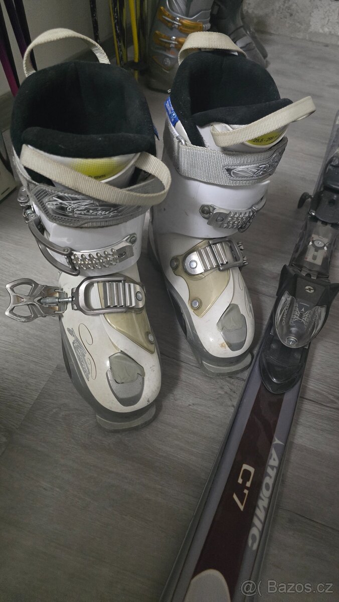 Prodám set Atomic + vázání + boty + hůlky + originál vak - 5