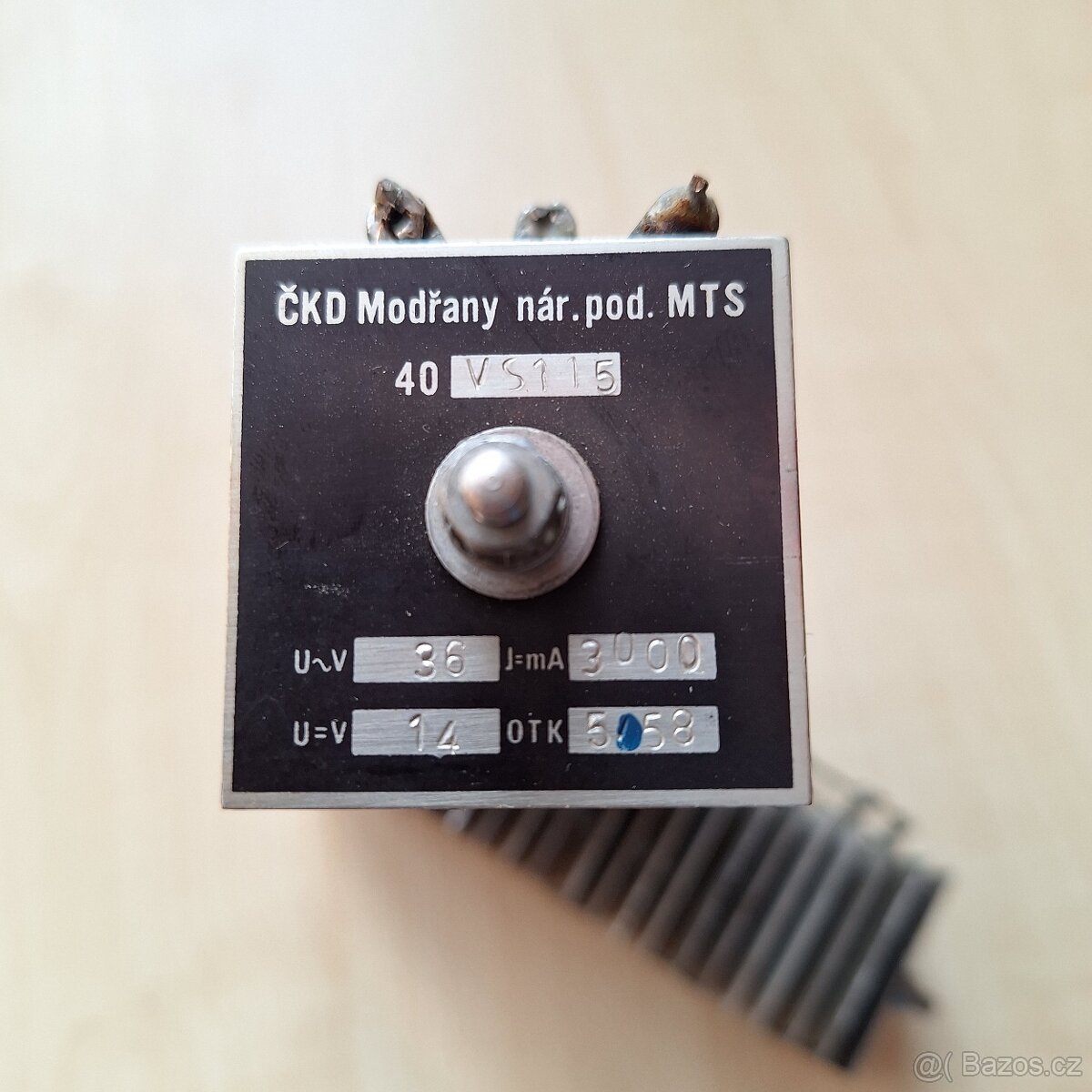 Prodám WSH 433, KT909G, kondenzátory a selen - 5