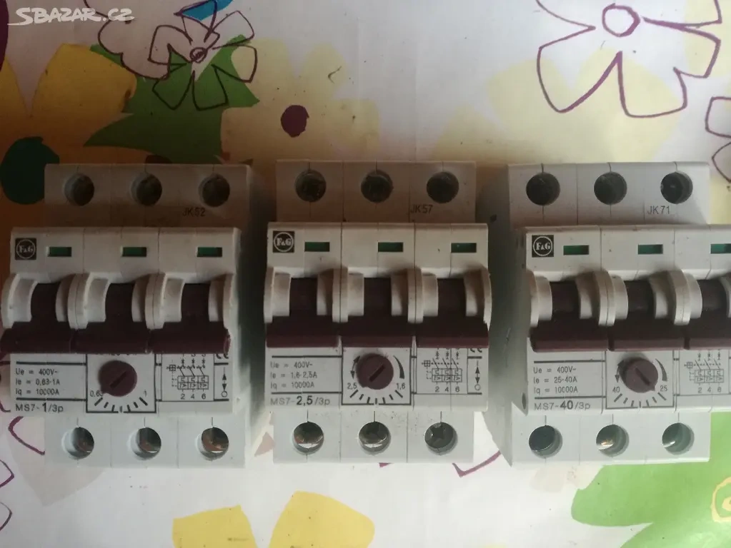 Jističe, chrániče, motorové spouštěče - 5