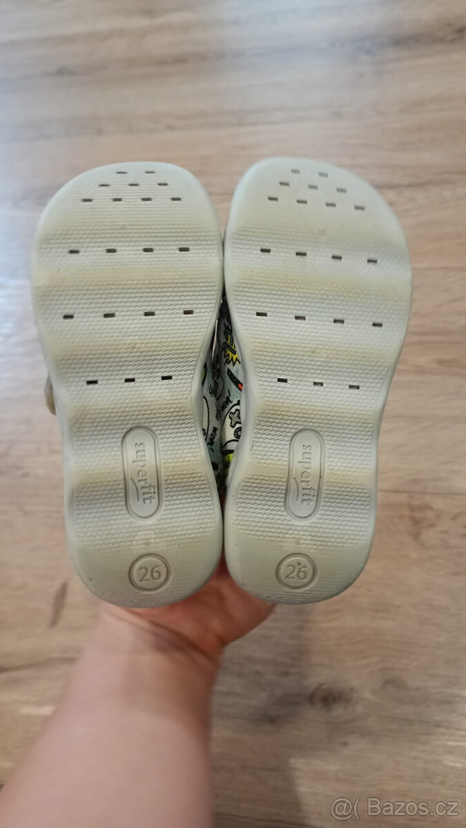 Bačkory Superfit - vel. 26 - 5