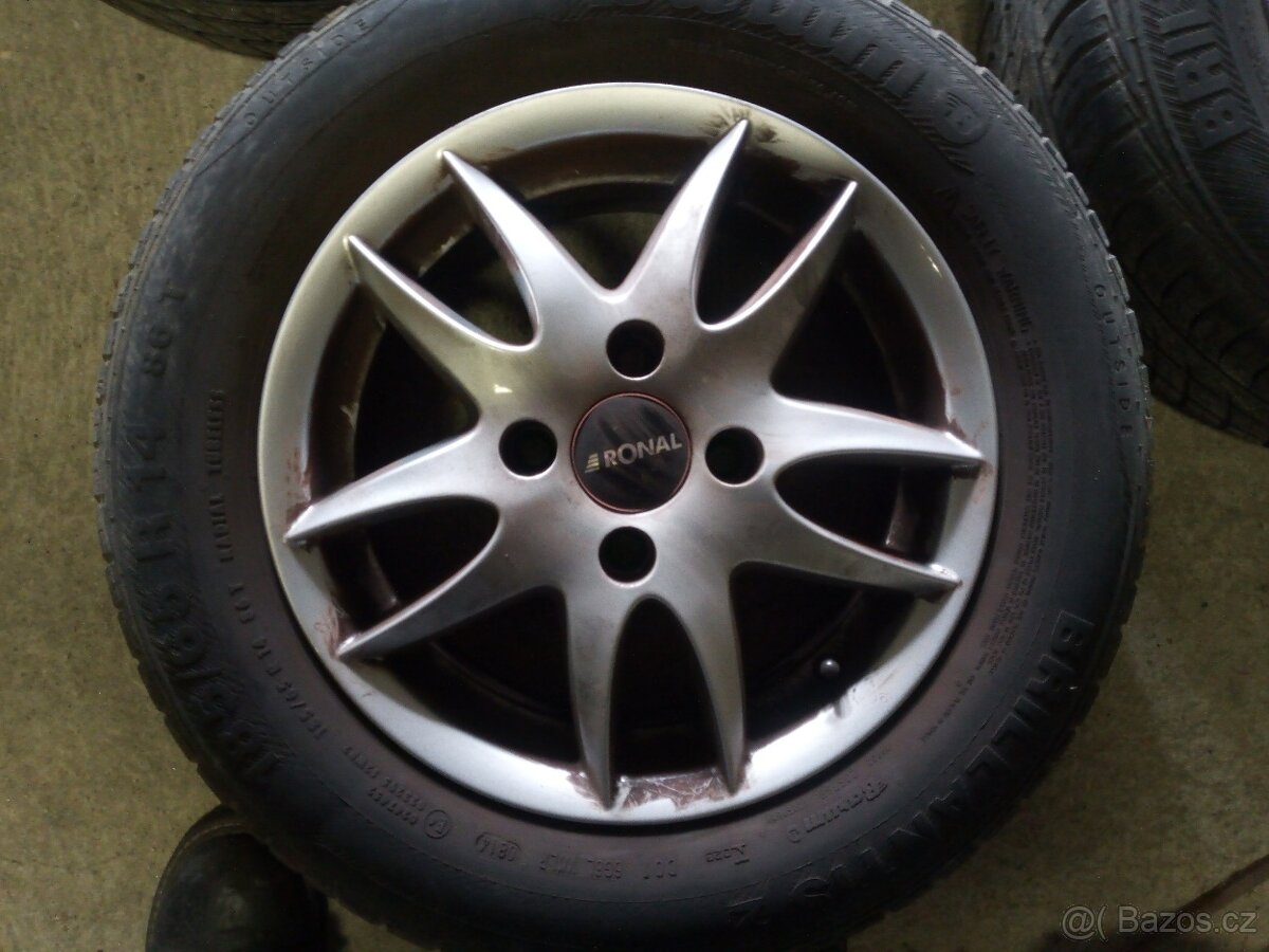 ALU kola 14" Ronal letní - 5