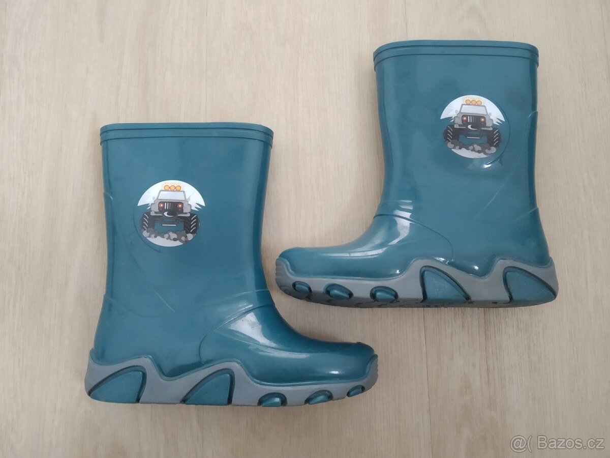 Zateplené holinky zn. Demar vel. 32/33 - 5