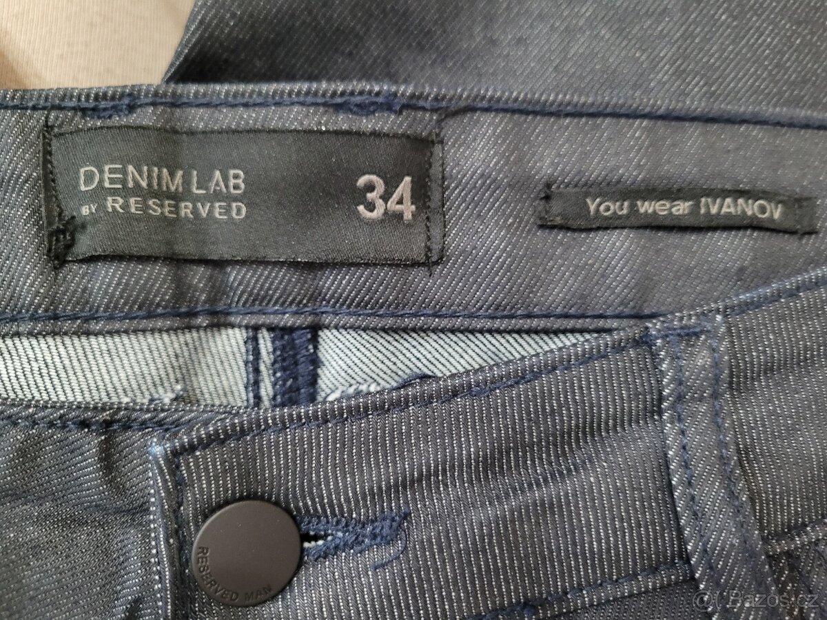 Reserved pánské džíny velikost 34 - 5