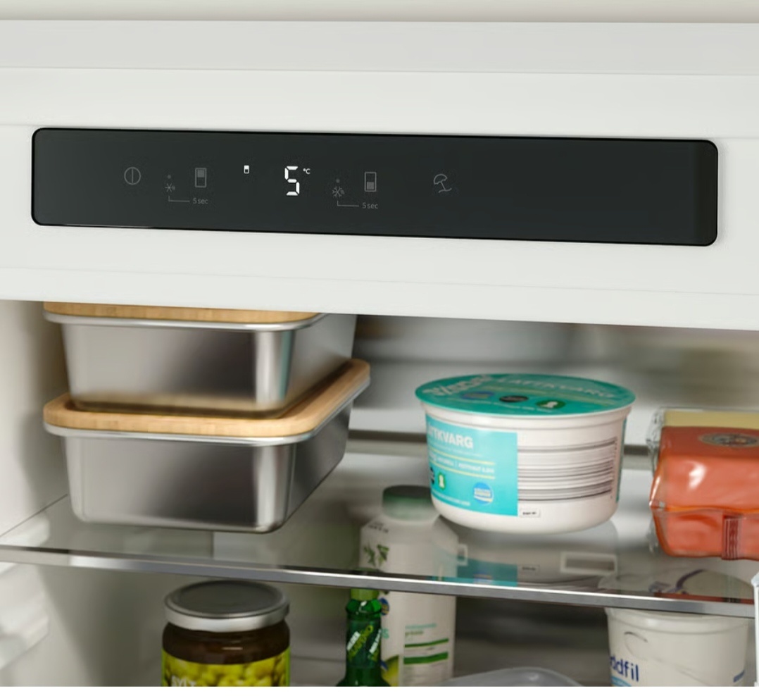 NOVÁ lednice s mrazákem ikea (2 metry) - 5